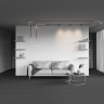Трековый светильник MAYTONI FLEX LEVITY TR186-1-8W4K-B